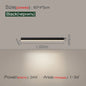 Ceiling lamps for kitchen, living room, ceiling lights led bedroom, dining room, Nordic modern aisle, balcony strip light