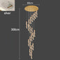 Nordic home decoration, stair chandelier, living room bedroom and dining room Pendant lights, ceiling light, indoor lighting