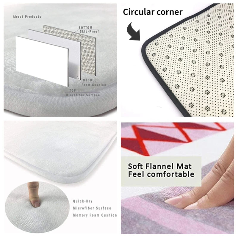 European Style Large Size Carpets for Living Room Decorative Household Rug for Bed Room Washable Non-slip Floor Mat Customizable