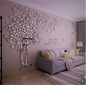 3D Mirror Tree Wall Sticker, Living Room Decals, DIY Acrylic Art, TV Background Wall Poster, Home Decoration, Bedroom Wallpaper