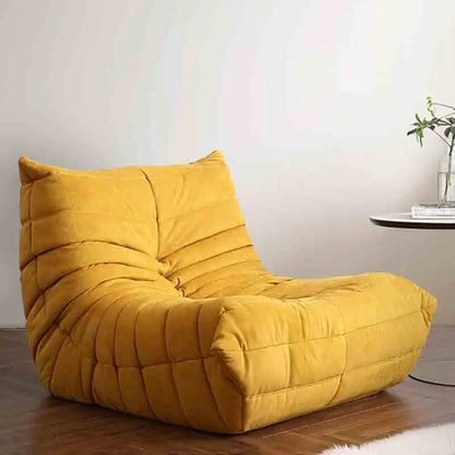 Bean Bag Chair for Adults Fireside Chair Comfy Lazy Floor Sofa Single Seat Sofa Armless Couch for Living Room Bedroom Apartment