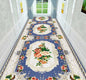 Luxury Classic Style Lobby Long Corridor Carpet Floral Wedding Passageway Large Area Rug Comfortable Washable Non-slip Floor Mat