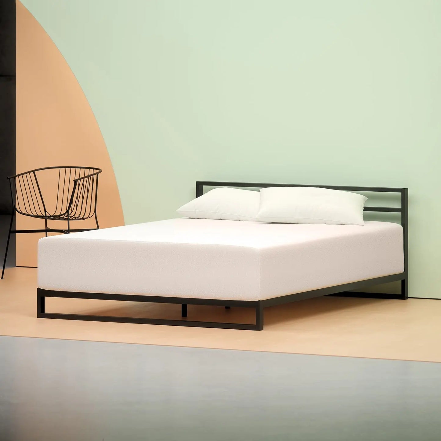 High Quality Hotel Natural Latex King Queen Size Memory Pillow Top Foam Bed Pocket Spring Mattress in a Box