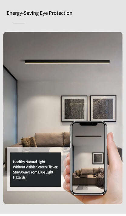 Ceiling lamps for kitchen, living room, ceiling lights led bedroom, dining room, Nordic modern aisle, balcony strip light