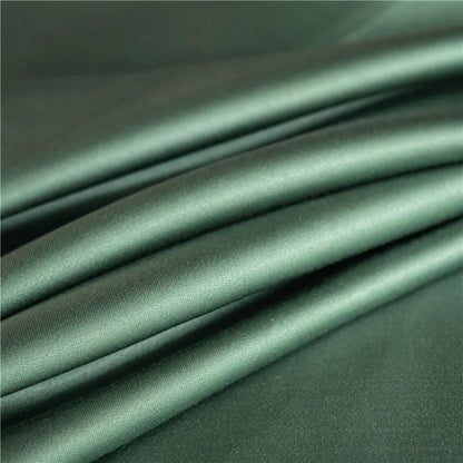 Solid Color Flat Sheet Natural Mulberry Silk Bed Sheet King Queen Size Luxury Super Soft Comfortable Bedsheet