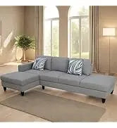 Cars Sofa for Living Room Set 3 Piece Modern Decor Loveseat Set with Arms and Nailhead,Includes Couch and A