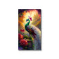 Canvas Poster Modern Art Dream Peacock Flower Landscape Bird Home Decor Ideal Gift for Bedroom Living Room Corridor Wall Decor