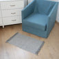 Retro Hand Woven Cotton Linen Carpet Tassel Bedside Rug Geometric Floor Mat Living Rooms Bedroom Home Decor 2 Sizes Optional