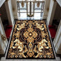 Black Gold High-end Luxury Carpet Living Room Large Area Rug Europe and America Home Decoration Bedroom Rug Washable Floor Mat