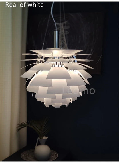 High Quality Artichoke Pendant Light Chandelier Ceiling Hanging Suspension Lamp Close to Original room decor
