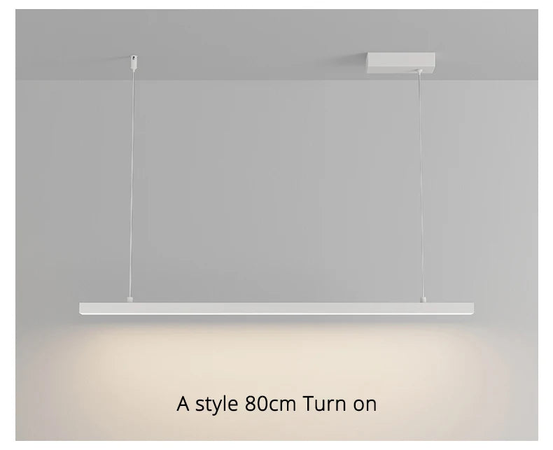 Modern Led Minimalist Long Pendant Lights For Home Villa Living Bedroom Dining Room Study Indoor Lighting Decoration Lamps