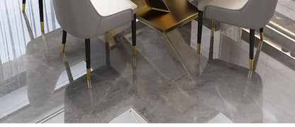 Luxury Dining Table Manger Chair Set Living Room Console Table Dressing Gold Space Savers Multifunction Yemek Masaları Furniture