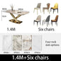 Luxury Dining Table Manger Chair Set Living Room Console Table Dressing Gold Space Savers Multifunction Yemek Masaları Furniture