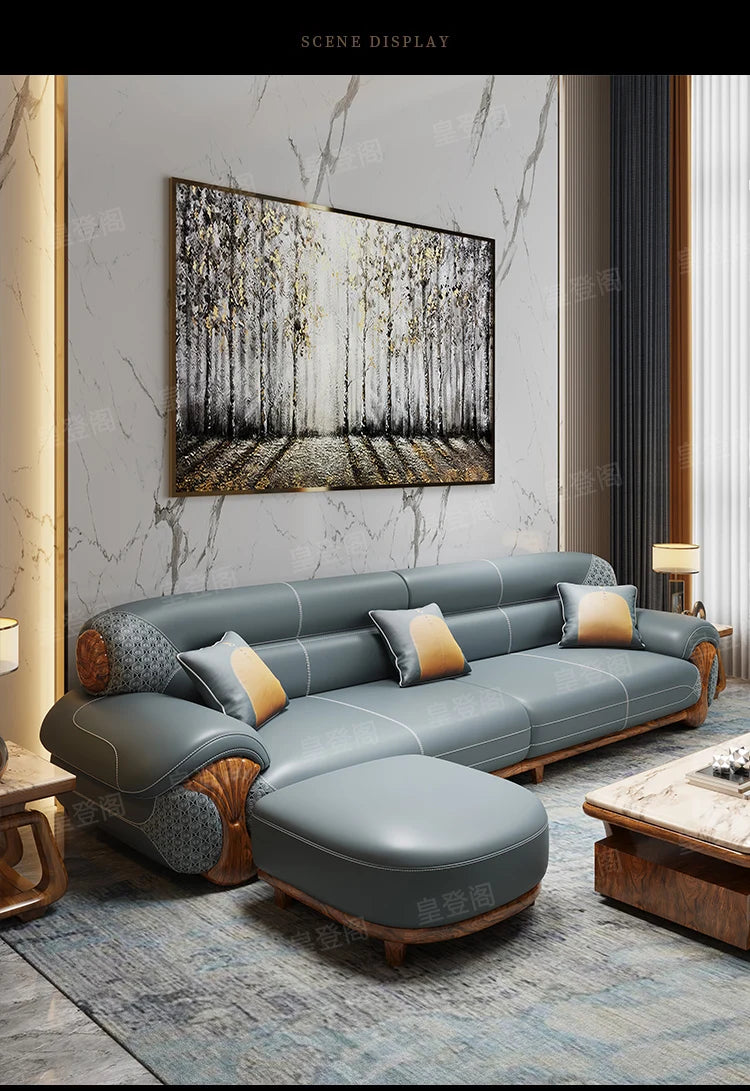 Sleeper Double Sofa Classic Armrest Lounge Living Room Corner Sofa Gaming Modern Relax Divani Da Soggiorno Home Furniture