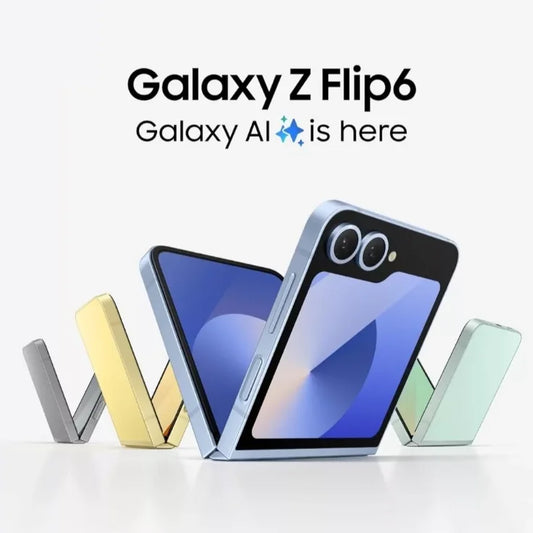 Samsung Galaxy Z Flip 6 5G F741B F741U1 F741N 256/512GB ROM 12GB RAM 6.7" NFC Snapdragon Foldable Original 99% New AI Cell Phone