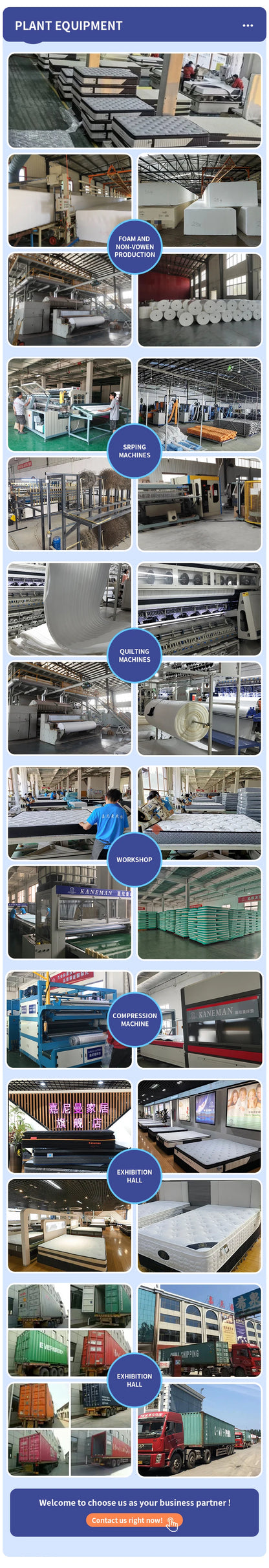 Import Luxury Hotel Queen king Size Custom Mattress 35cm Compress Memory Foam the Best Pocket Spring Mattress From Supplier