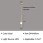 Modern Simple LED Pendant Lamp Living Room Bedroom Bedside TV Background Kitchen Island Restaurant Home Decor Lighting Fixture