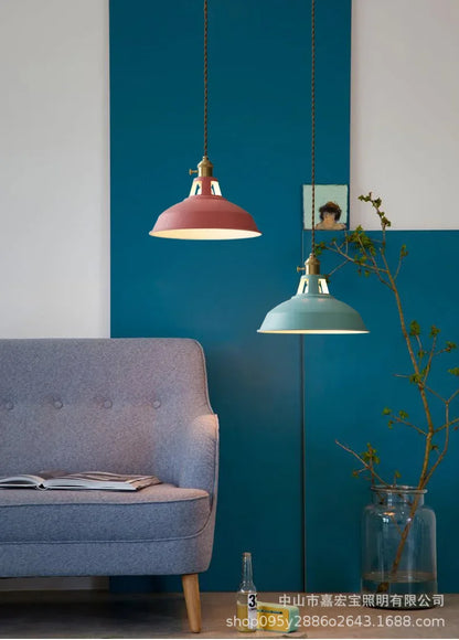 Bedside Small Chandelier Modern Minimalist Nordic Creative Personality Restaurant Bedroom Macaron Aisle Balcony Bar Chandelier