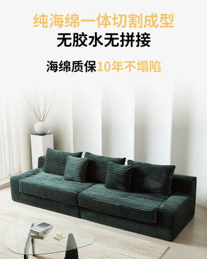 Designer Living Room Couch Bed Fabric Modern Foldable 2025 Boneless Sofa Puffs Vacuum Sleeper Woonkamerbanken Furniture Home