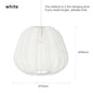 Bolia Balloon Fabric Ceiling Lamps Silk White Ivory Lantern Chandelier Pendant Living Room Bedroom Restaurant Home Decorations