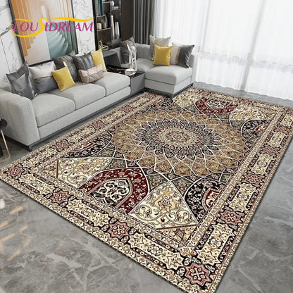 Persia Bohemia Nordic  Area Rug Large,Carpet Rug for Living Room Bedroom Sofa Doormat Decoration,kids Play Non-slip Floor Mat 3D
