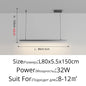 Modern Led Minimalist Long Pendant Lights For Home Villa Living Bedroom Dining Room Study Indoor Lighting Decoration Lamps