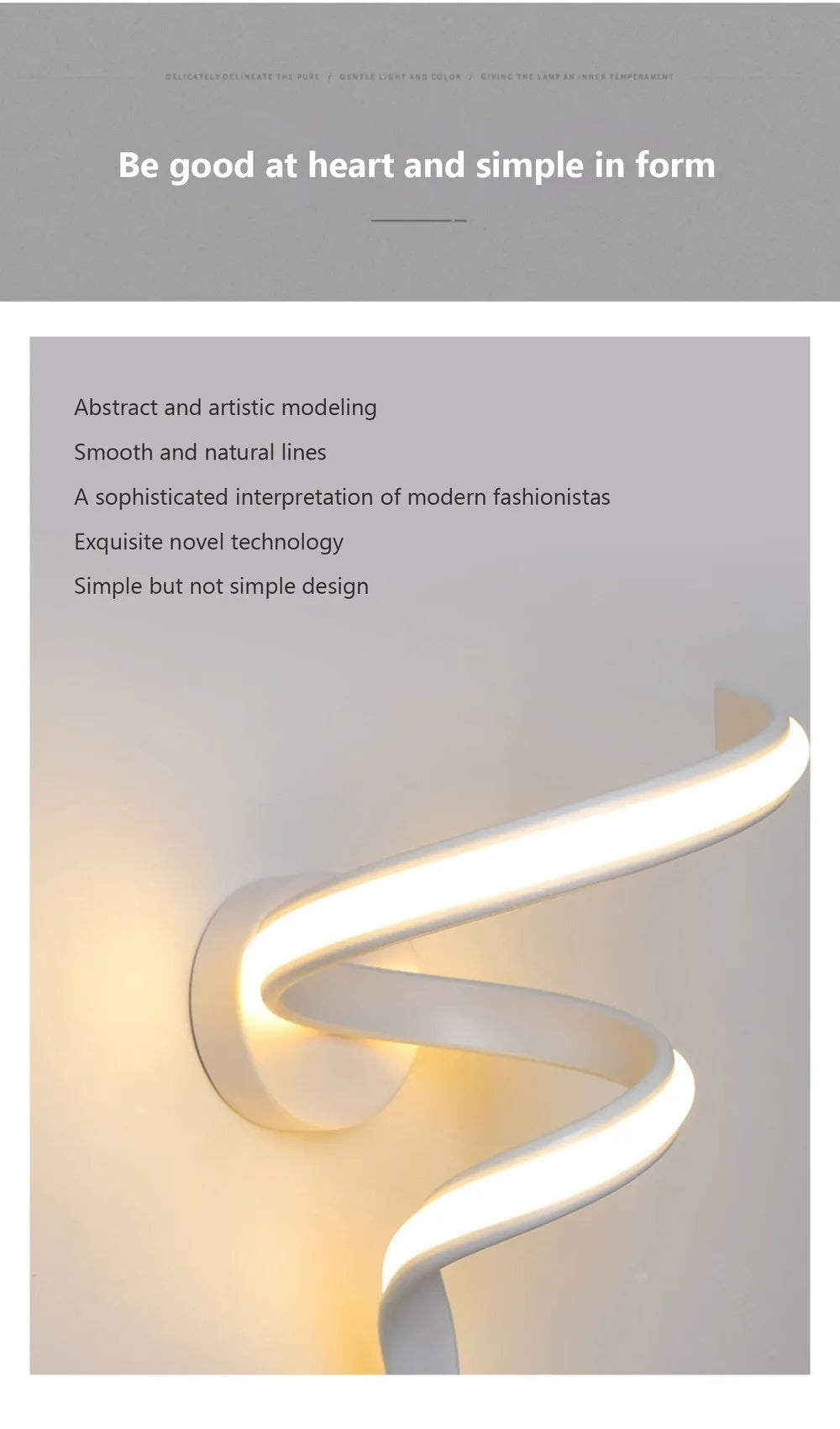Modern Minimalist LED Wall Lamp Home Indoor Decor wall Sconce For Living Room Bedroom Bedside Lustres Backgroud Light Decoration