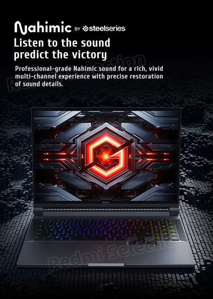 Xiaomi Redmi G Pro Gaming laptop 2024 Core i9-14900HX/i7-14650HX RTX 4060 RAM 16GB/32GB DDR5 1TB SSD 16-inch 240Hz Screen PC