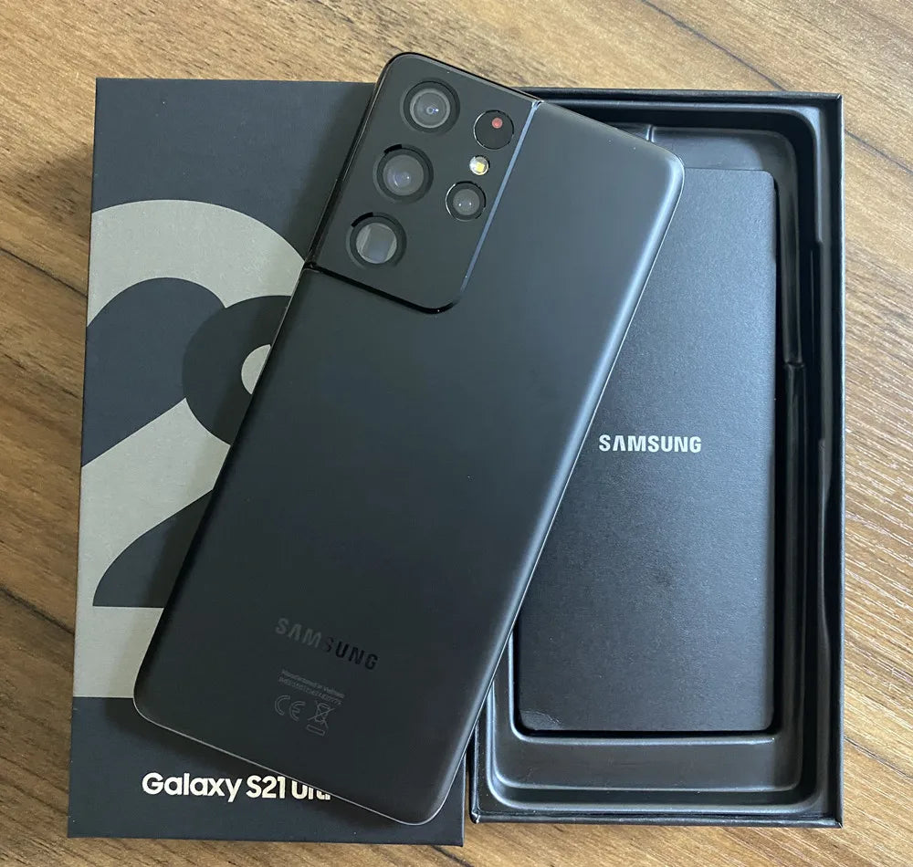 Samsung Galaxy S21 Ultra 5G G998U1 6.8" AMOLED RAM 12/16GB ROM 128/256/512GB Snapdragon NFC Unlocked Original Android Phone
