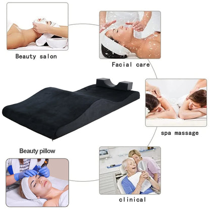 Foam Spa Massage Table Beauty Bed Curved Topper Salon Anatomica Lash Mattress Wave Memory Foam Lash Bed Topper