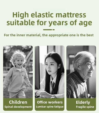Mattress for home use, bedroom, latex sponge, soft mattress, dormitory, student, single mattress