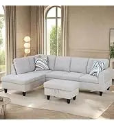 Cars Sofa for Living Room Set 3 Piece Modern Decor Loveseat Set with Arms and Nailhead,Includes Couch and A