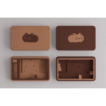 Cute Cat Split Mechanical Keyboard Kit Wireless Tri-mode GASKET Hot-Swap RGB Ergonomic Custom Aluminum Split Gaming Keyboard