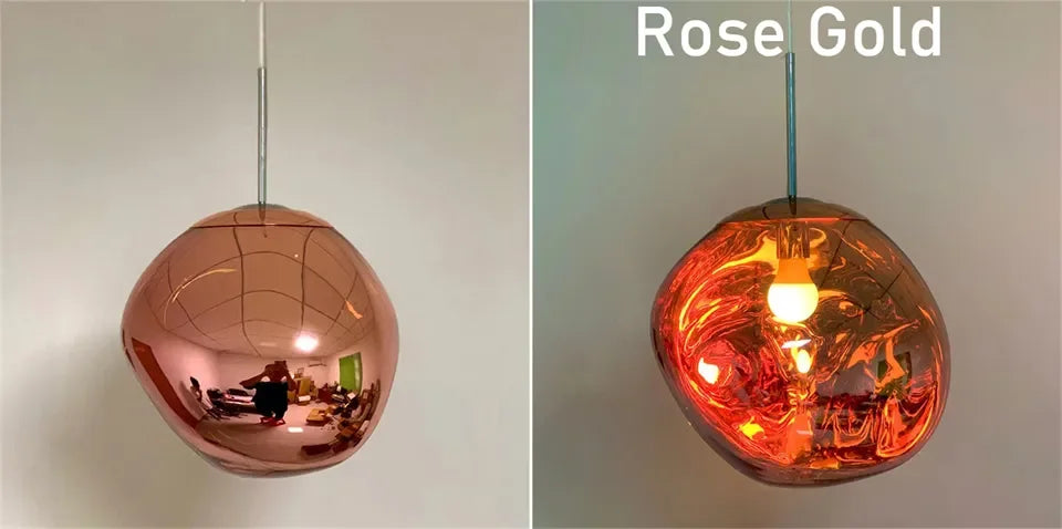 Nordic Lava Loft LED Pendant Light Modern Light PVC Lighting Living Room Indoor Decor Home Fixtures Kitchen Hanging Pendant Lamp