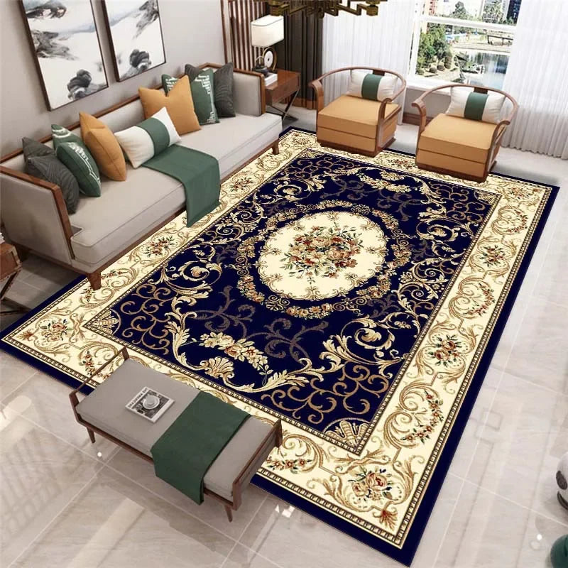 Classic  Carpets For Living Room  Area Rugs Home Decor Sofa Table Non-Slip Bedroom Floor Mats
