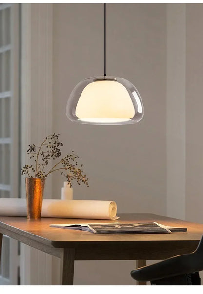 Lustre Glass Hanging Lamps Modern Luxury Home Decor Pendant Light Bedroom Living Room Kitchen Dining Table Cafe Suspend Fixture