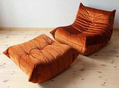 Bean Bag Chair for Adults Fireside Chair Comfy Lazy Floor Sofa Single Seat Sofa Armless Couch for Living Room Bedroom Apartment