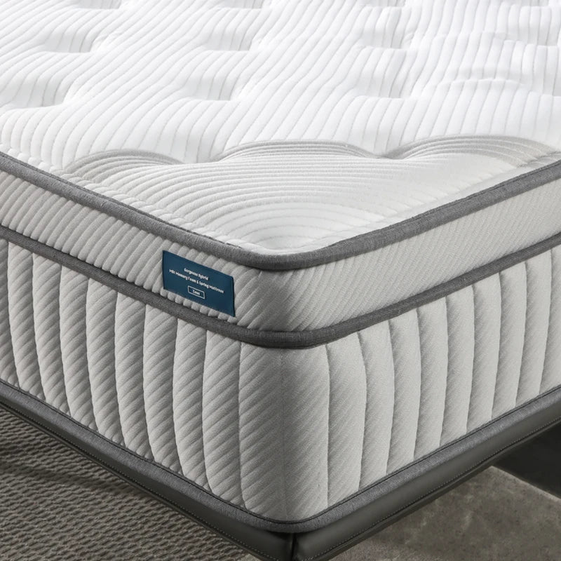 Hybrid Mattress 14 Inch Memory Foam Pocketing Spring Mattress