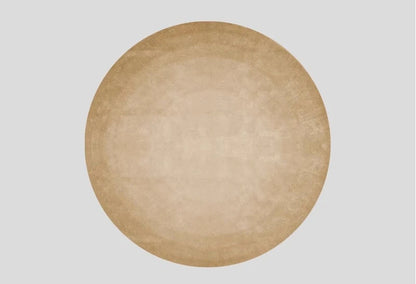 Modern Style Bedroom Decor Round Carpet Light Luxury Carpets for Living Room Washable Bedside Floor Mat Anti-slip Study Soft Rug