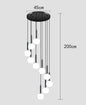 Modern ring stairs led lights pendant light lamps for living room led Chandeliers for dining room hanging light indoor lighting