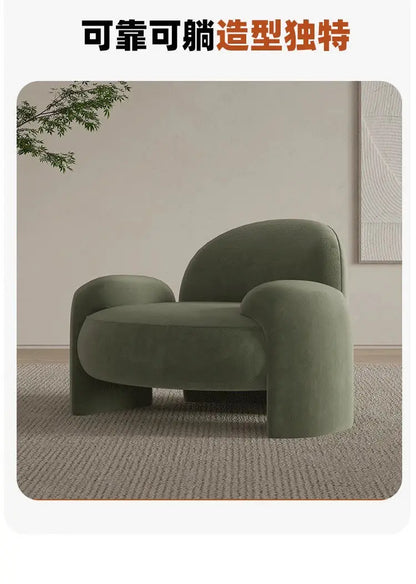 Living Room Single Sofa Balcony Leisure Chair Bedroom Sofa Chair Business Office Reception Hall Negotiation Sofas Chairs
