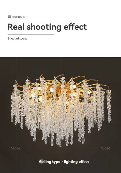 Silver Round Crystal Ceiling Chandelier Light For Bedroom Living Room Dining Kitchen Chrome K9 Crystal Ceiling Light Chandelier