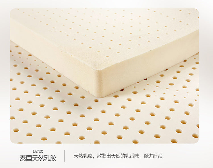 Thailand natural 100% latex mattress with cover natural rubber pure mattress 1.8m bed 2.0m thickened home dormitory cushion mats