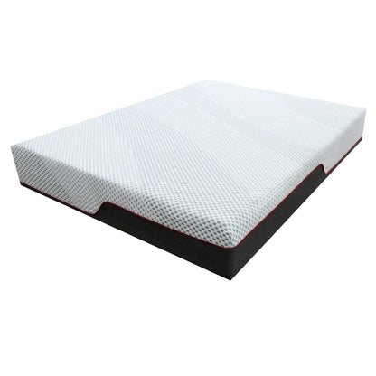 Medium Firm Gel Luxury Roll Compressed Memory Foam Mattress With Removable Cover