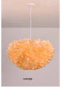Feather Chandelier Modern Large Goose Feather Living Room Bedroom Feather Chandelier Warm and Fashionable Clothing Store Chandel