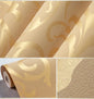 3D Grey Victorian Damask Embossed Wallpaper Roll Home Decor Living Room Bedroom Wall Coverings Silver Floral Luxury Wall Paper