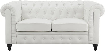 Chesterfield Sofa Set Living Room Chair Juegos Leather Couch Sofa Chair for Bedroom Modern Chesterfield Tufted Leather Chair