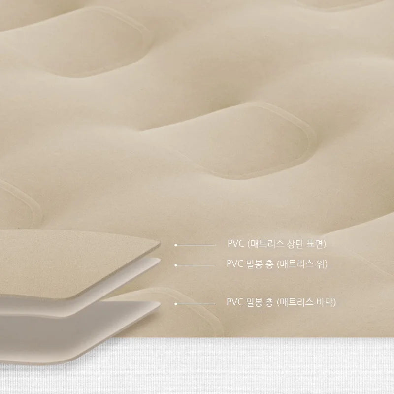 Lohascamping double Self-inflating Mattress Thick 40cm Compact Folding Camping Mattress Sleeping Bed Pad  Air bed Mat floor
