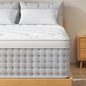 Extra Large Hybrid Mattress 14 "- Memory foam and Pocket Springs Luxury Mattress - Plush Sports Isolation Mattress - Glass Free