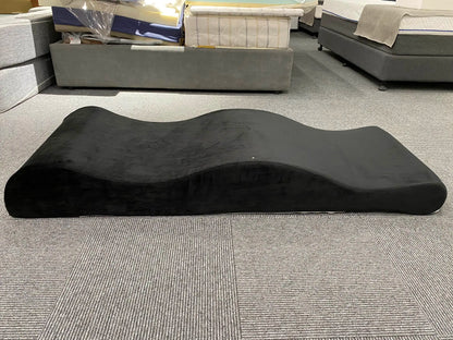 Curved Foam Mattress With Velvet Covers Salon Lash Foam Topper Massage Table Eyelash Extension